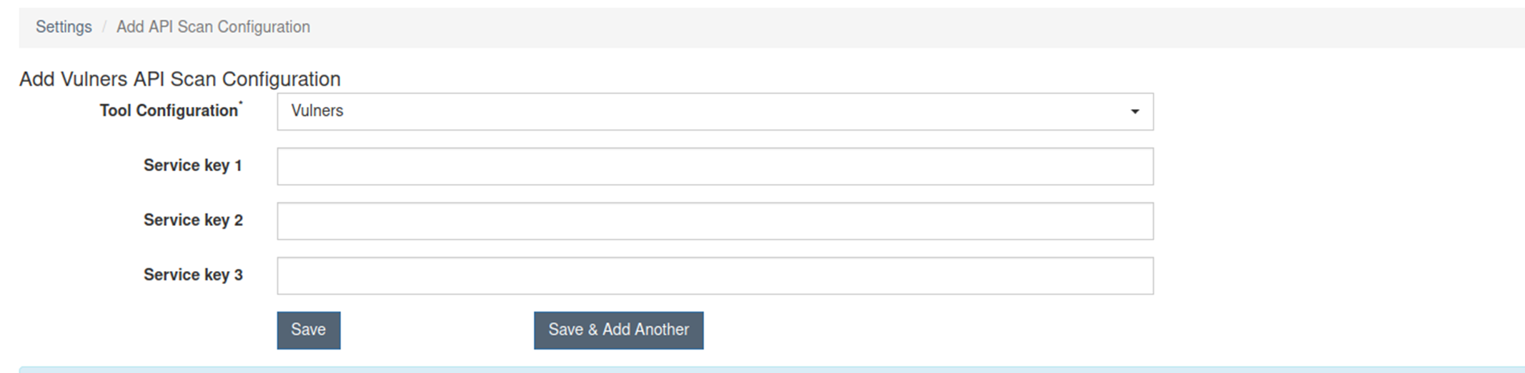Add Product Configuration